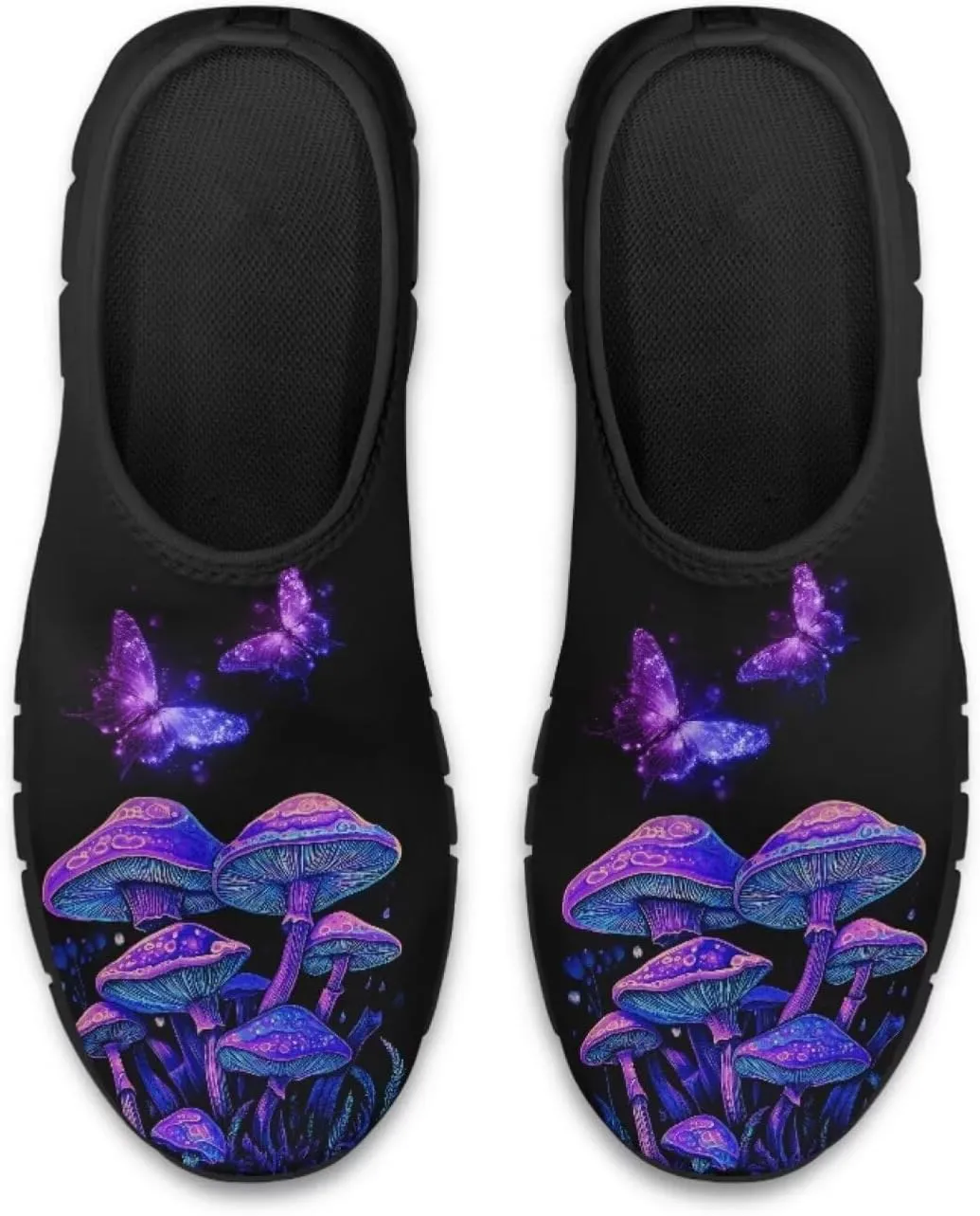 Mushroom Shoes for Women Slip On Casual Walking Sneakers Breathable Lightweight Athletic Running Shoes Mesh Non Slip Gym Workout Shoes