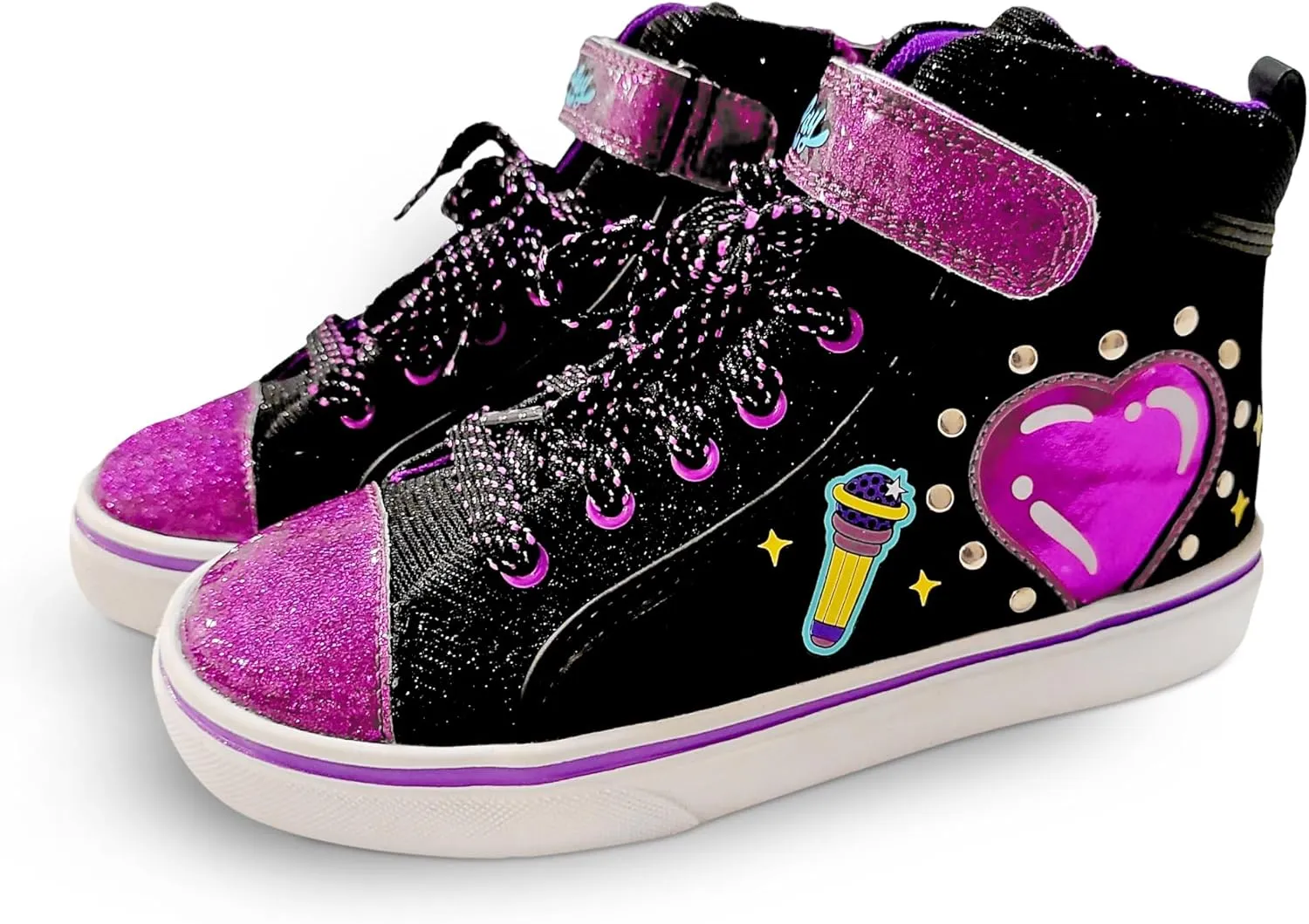Nickelodeon That Girl Lay Lay Canvas Sneaker Girl's W/Adjustable Strap