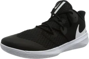 Nike HyperSpeed Court Volleyball Shoes (CI2964-010, Black/White) Size 14