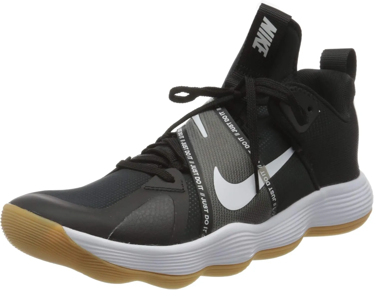 Nike React Hyperset Unisex Volleyball Shoes Black/White 11 MENS/12.5 WOMENS