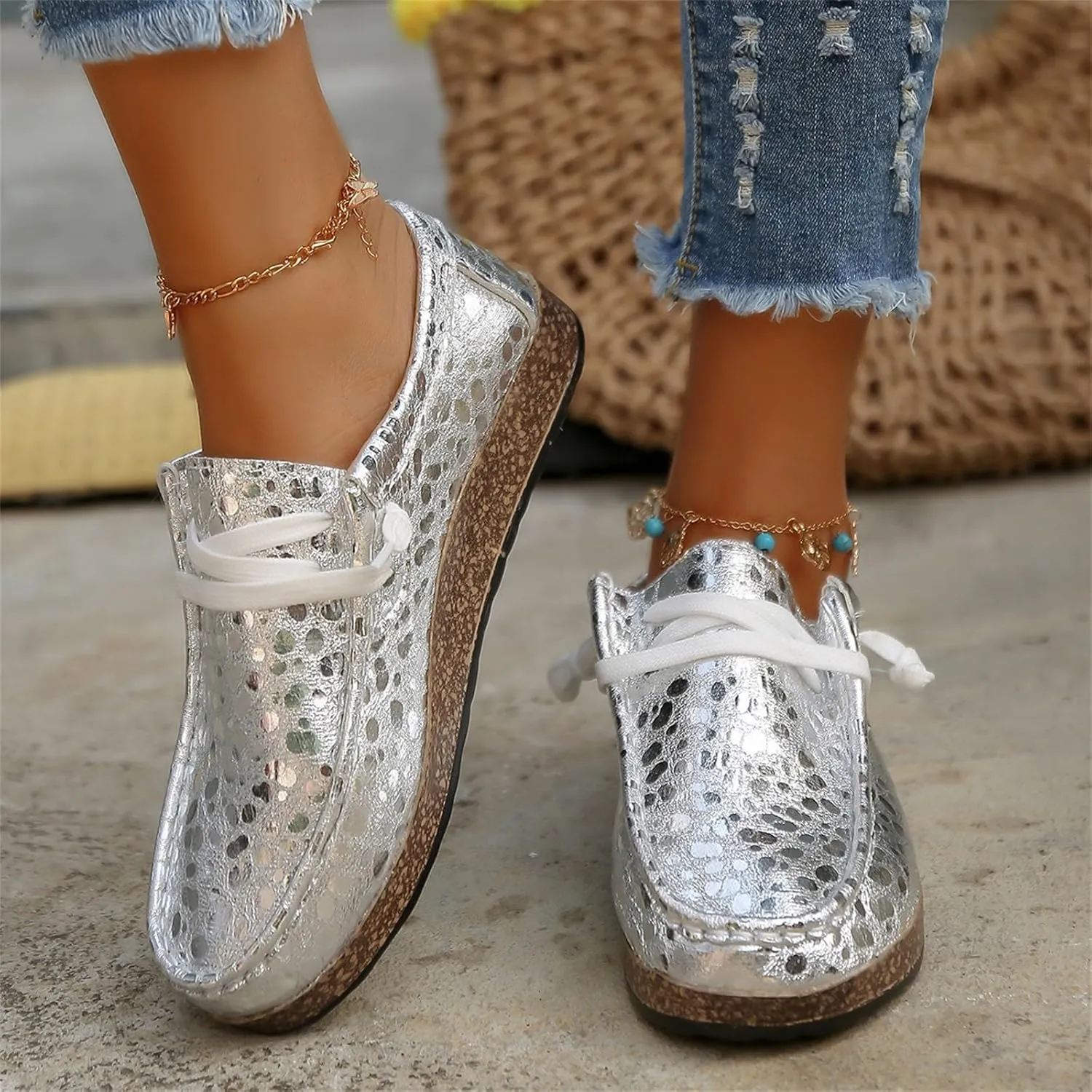 Non Slip Tennis Sneakers for Women Workout Shoes for Men Casual Lightweight Tennis Shoes Shoes for Elderly Women