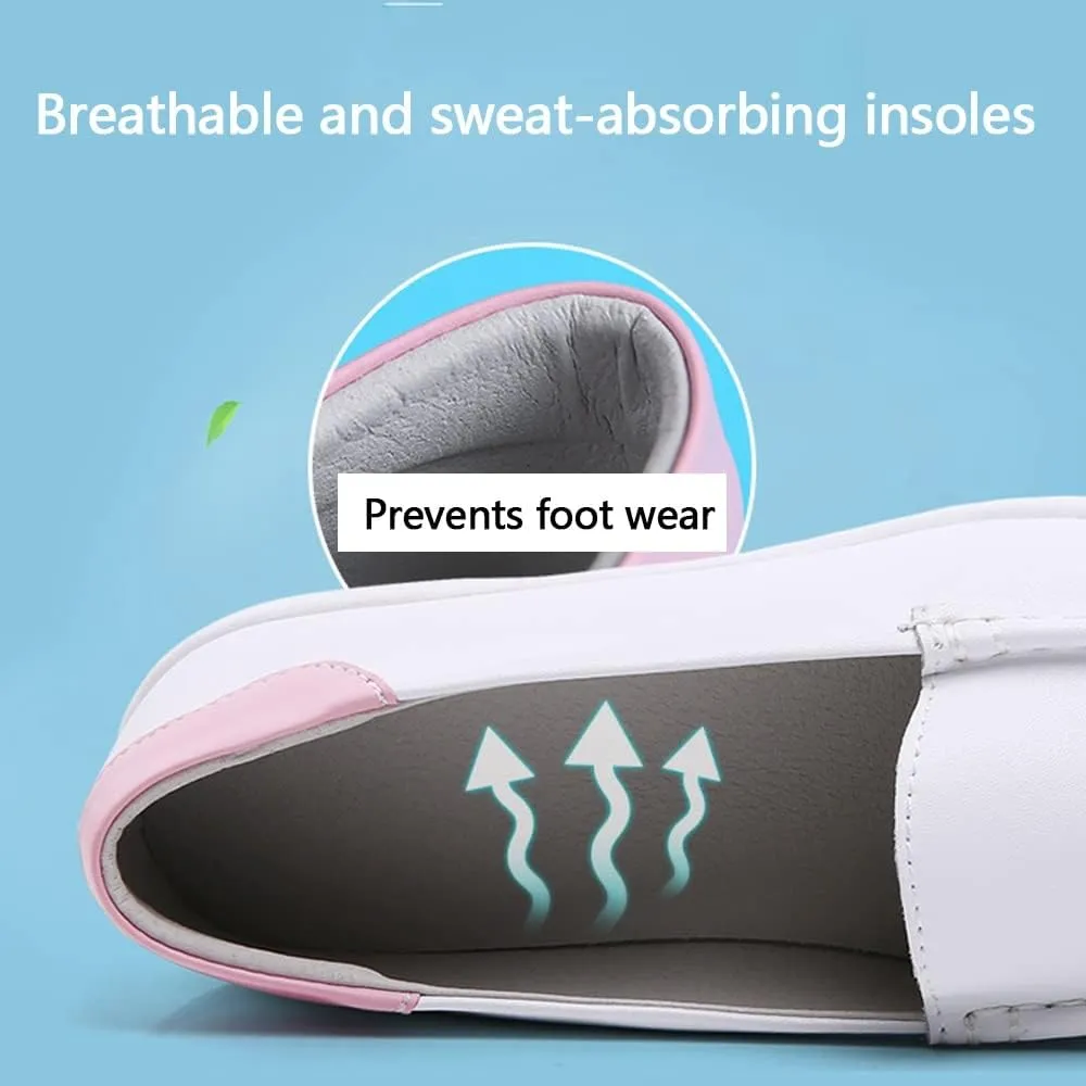NVBHOF Bunions Nursing Shoes for Women, Breathable Lightweight Work Shoes Slip-Resistant Orthopedic Healthcare Nurse Shoes, with Arch Support