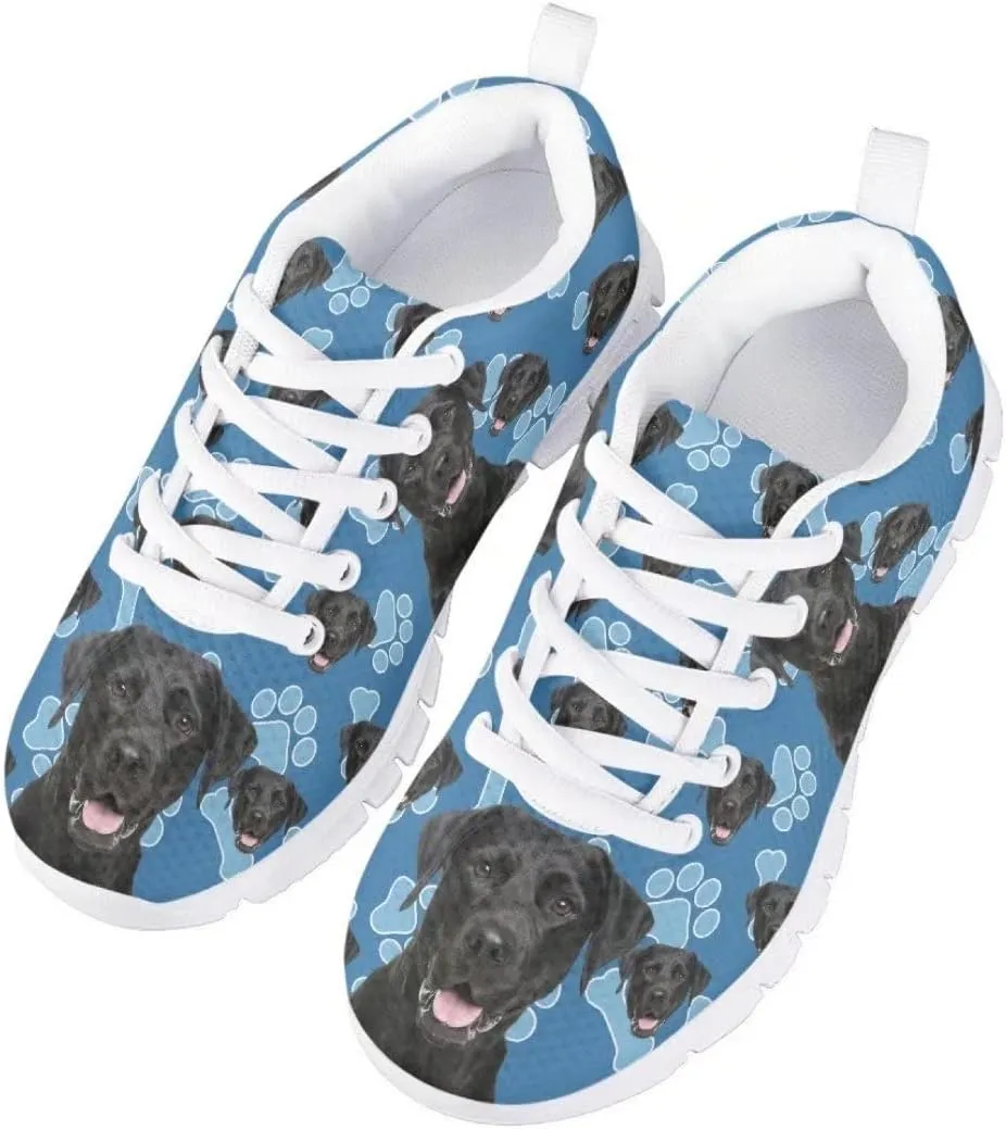PinUp Angel Cute Girls Shoes Tennis Running Lightweight Breathable Walking Sneakers for Kids