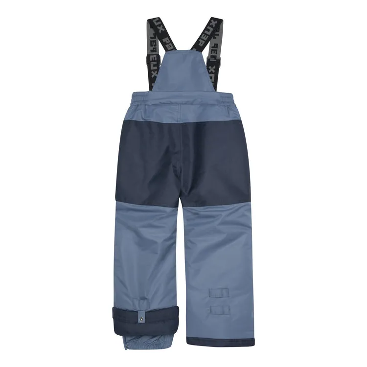 Printed Dinosaurs Two Piece Snowsuit Black And Steel Blue