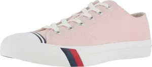 PRO-Keds? Royal Lo Lace Up Shoes for Men ?C Canvas Upper ?C Textile Insole and Lining ?C Round Rubber Toe Design Light Rose Men's 10, Women's 12 Medium