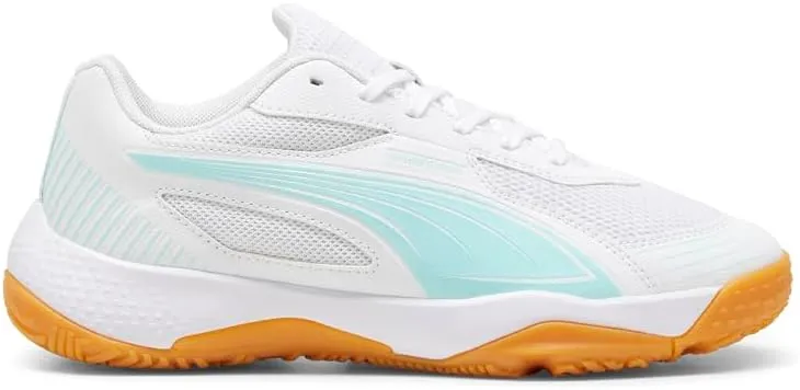 Puma Kids Boys Solarflash Ill Volleyball Sneakers Shoes - White - Size 5.5 M