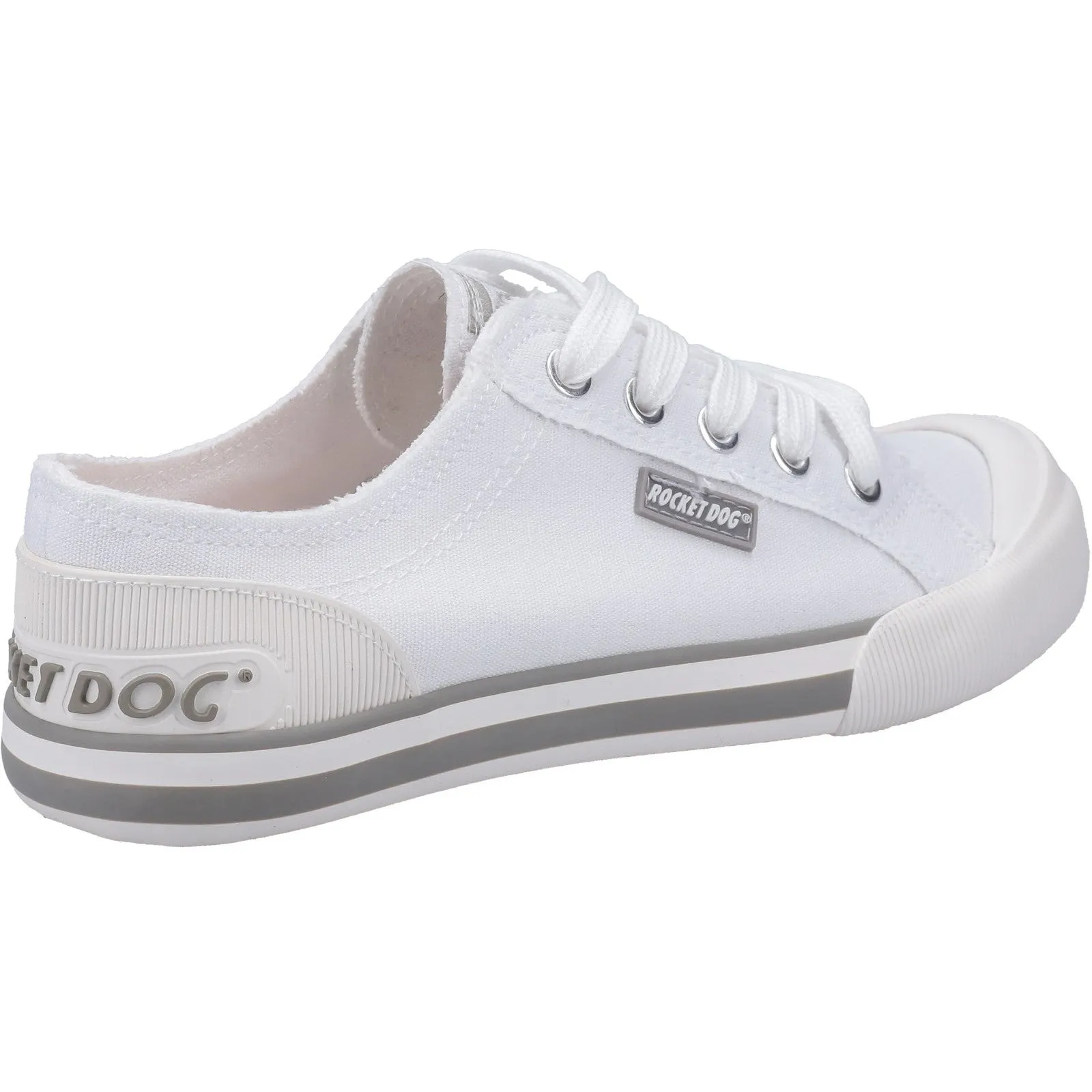 Rocket Dog Womens Jazzin Plimsoll - White
