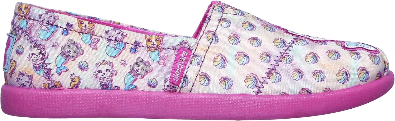 Skechers Baby-Girl's Solestice 2.0-Shell Friends Sneaker