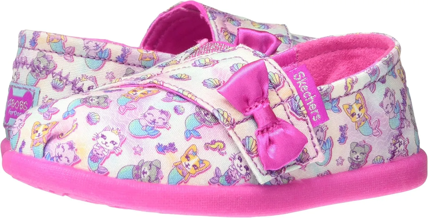 Skechers Baby-Girl's Solestice 2.0-Shell Friends Sneaker