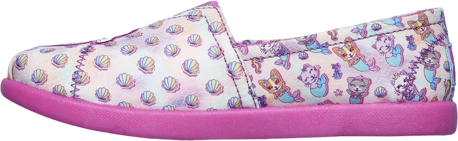 Skechers Baby-Girl's Solestice 2.0-Shell Friends Sneaker