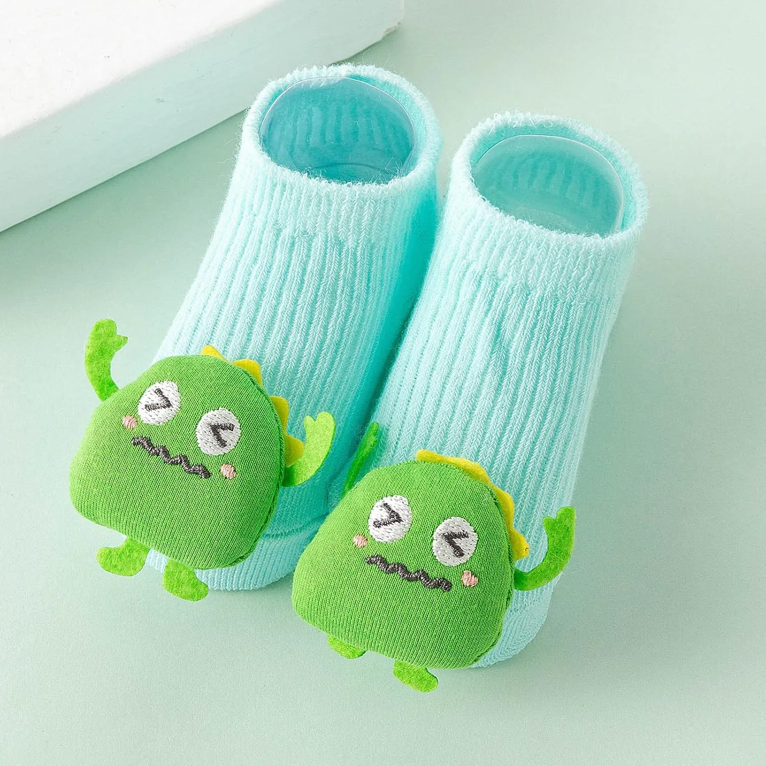 Spring and Summer Children Infant Toddler Shoes Boys and Girls Socks Shoes Light and Breathable Solid Color Soft and Comfortable Cartoon Shape Boys Slip on Tennis Shoes