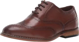 STACY ADAMS Unisex-Child Dunbar Wingtip Oxford