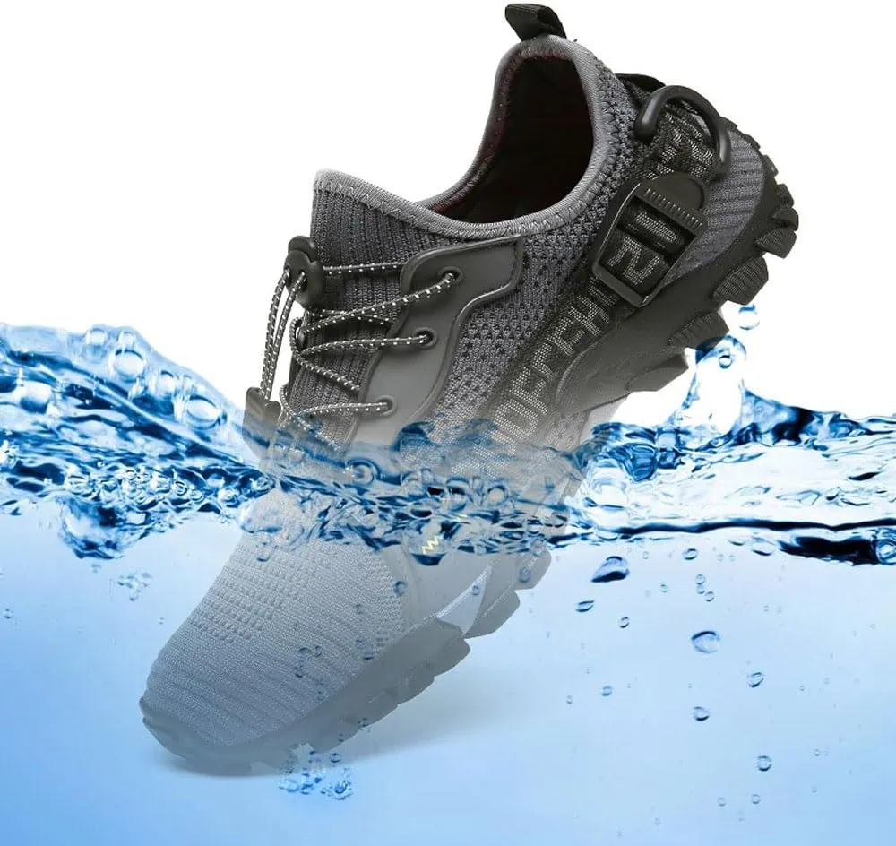 Summer outdoor casual Mesh Barefoot Aqua Socks Men Lawn Shoes Yard Shoes Camp Shoes Water Shoes Hiking Boating Fishing Wading Amphibious Quick Dry Non Slip Sneakers Beach Shoes Yoga Shoes,38-46 EU