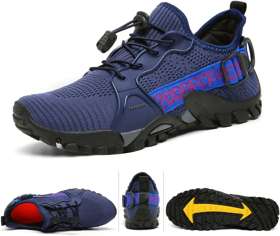 Summer outdoor casual Mesh Barefoot Aqua Socks Men Lawn Shoes Yard Shoes Camp Shoes Water Shoes Hiking Boating Fishing Wading Amphibious Quick Dry Non Slip Sneakers Beach Shoes Yoga Shoes,38-46 EU