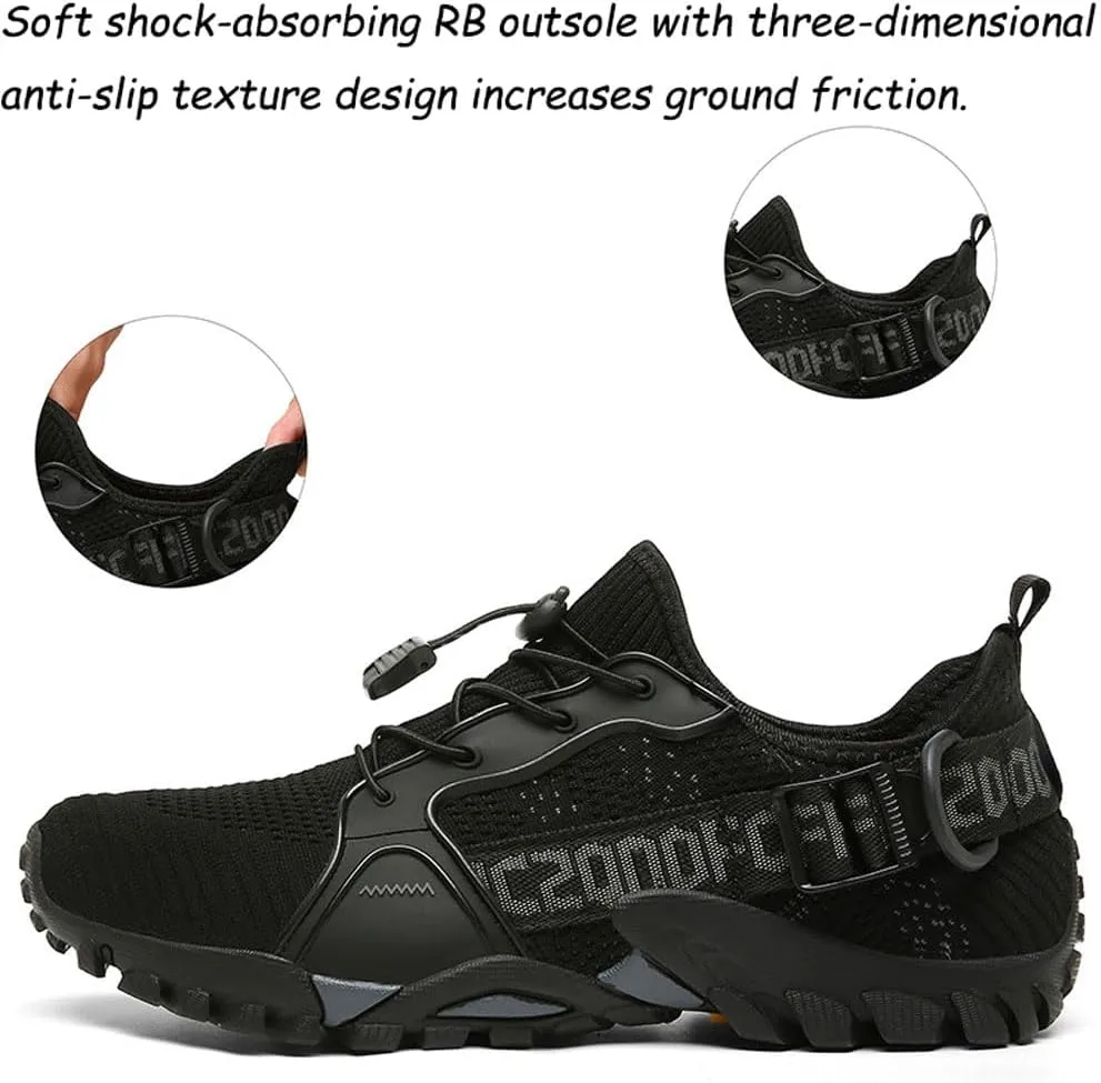 Summer outdoor casual Mesh Barefoot Aqua Socks Men Lawn Shoes Yard Shoes Camp Shoes Water Shoes Hiking Boating Fishing Wading Amphibious Quick Dry Non Slip Sneakers Beach Shoes Yoga Shoes,38-46 EU