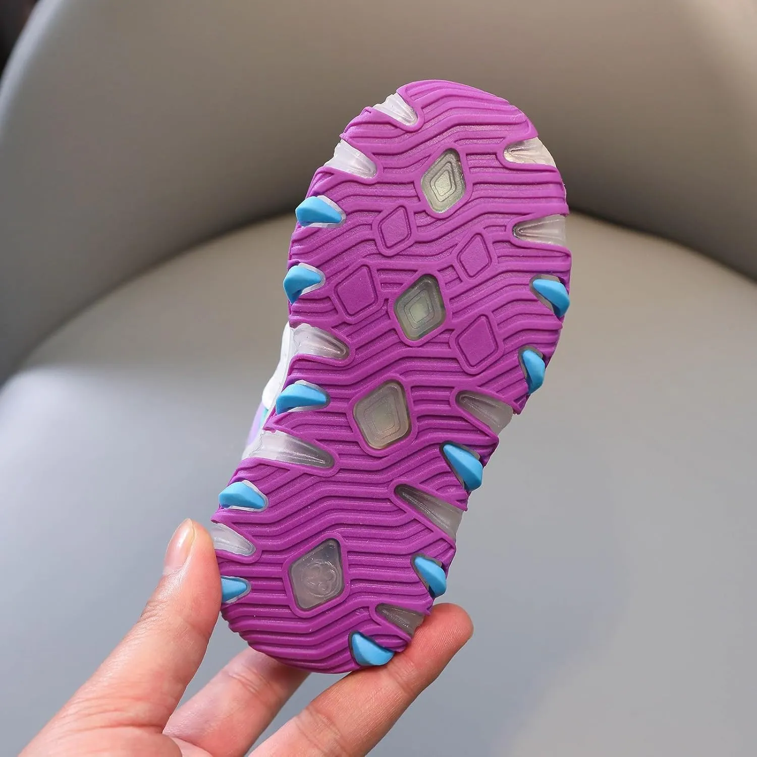 Toddler Baby Sports Shoes Boys Girls Led Light Sneakers Breathable Running Sports Soft Soled Luminous Shoes