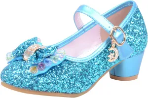 Toddler Girl Dress Shoes Kids Bowknot Girls Sandals Shoes Single Crystal Princess Bling Pearl Infant Baby White Shoes