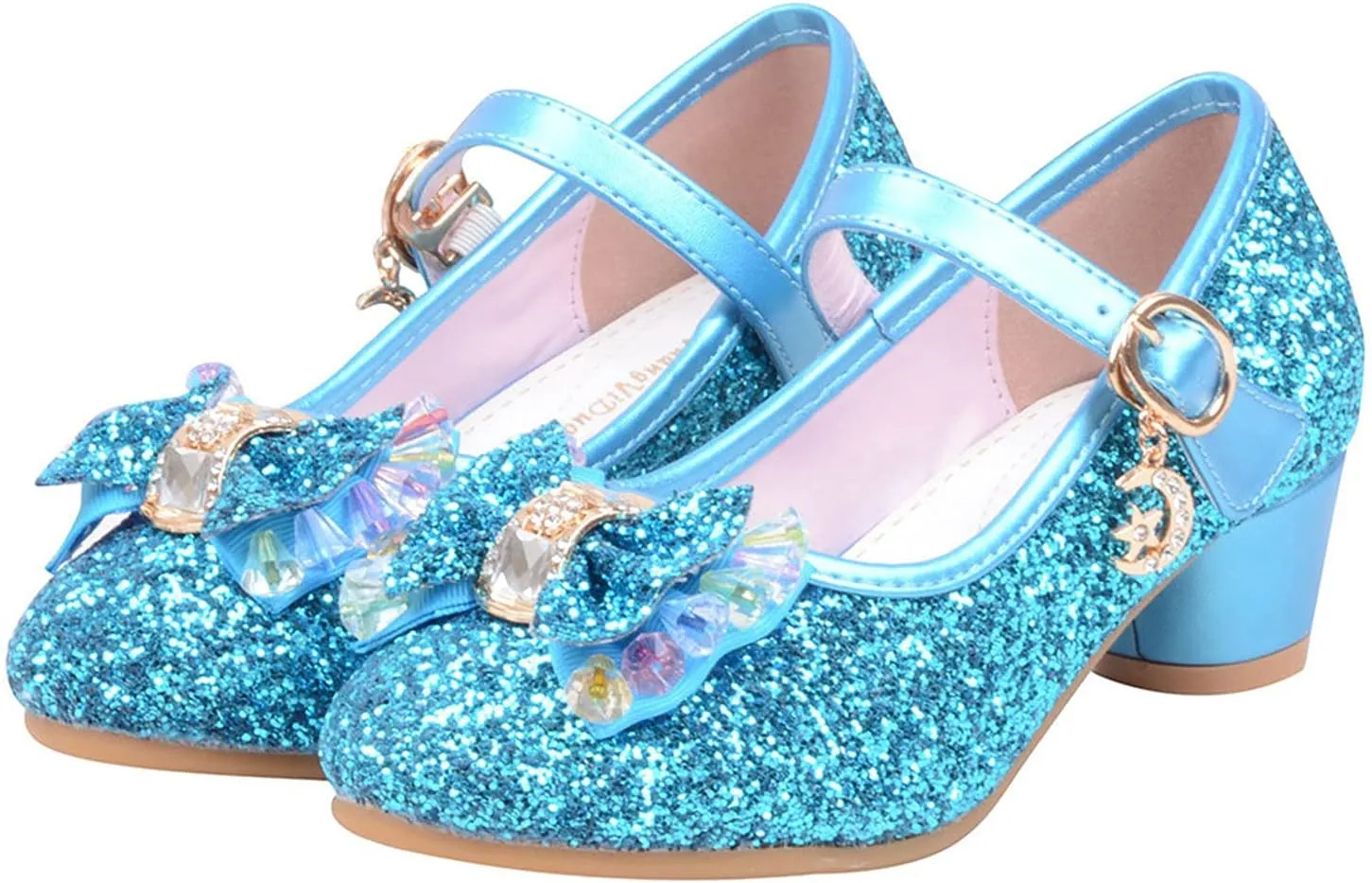 Toddler Girl Dress Shoes Kids Bowknot Girls Sandals Shoes Single Crystal Princess Bling Pearl Infant Baby White Shoes