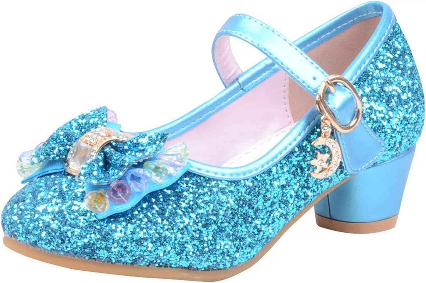 Toddler Girl Dress Shoes Kids Bowknot Girls Sandals Shoes Single Crystal Princess Bling Pearl Infant Baby White Shoes