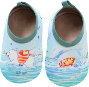 Toddler Sock Shoes Baby Boys Girls Slippers Socks Infant First Walker Shoes Rubber Sole Non-Skid Floor Slippers Shoes