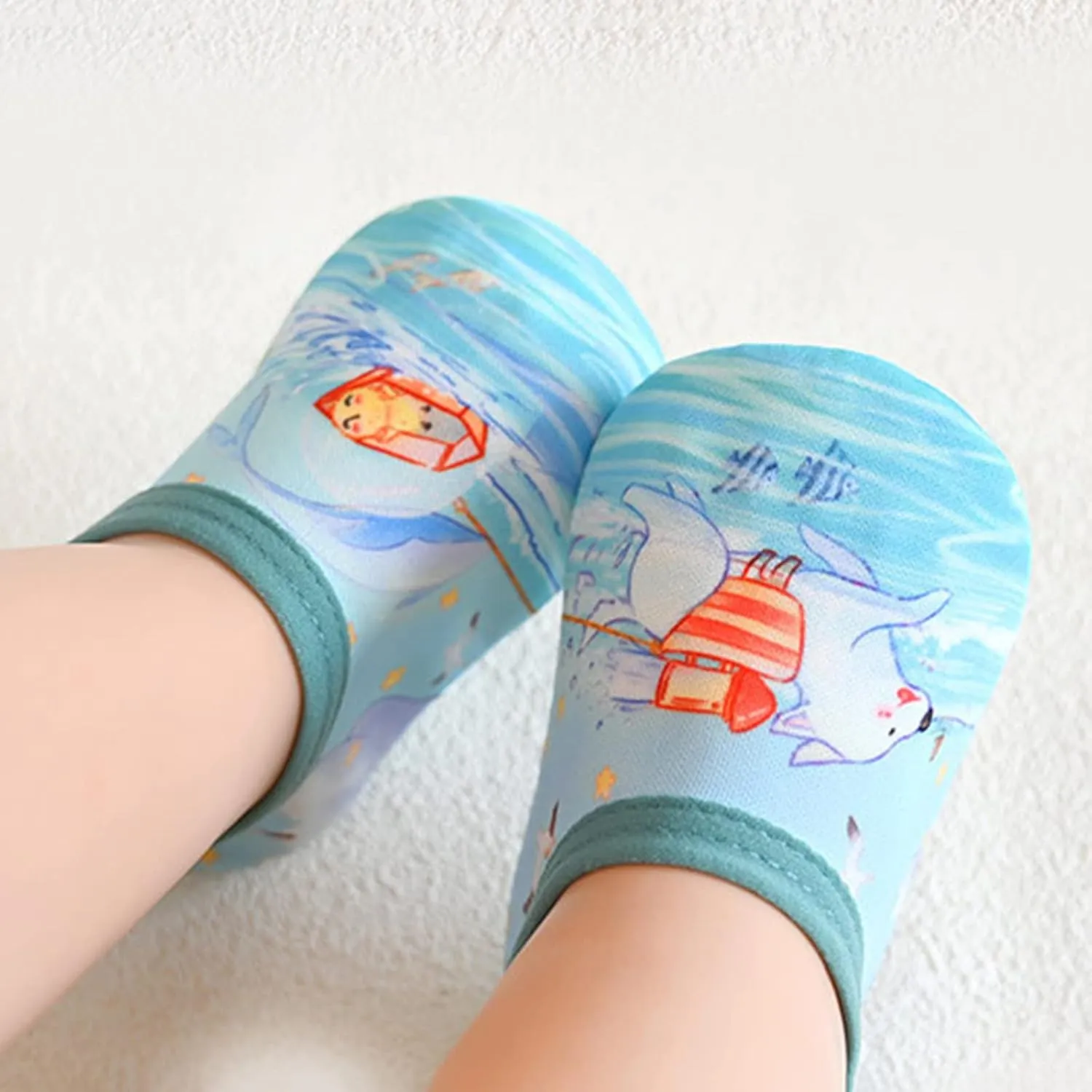 Toddler Sock Shoes Baby Boys Girls Slippers Socks Infant First Walker Shoes Rubber Sole Non-Skid Floor Slippers Shoes