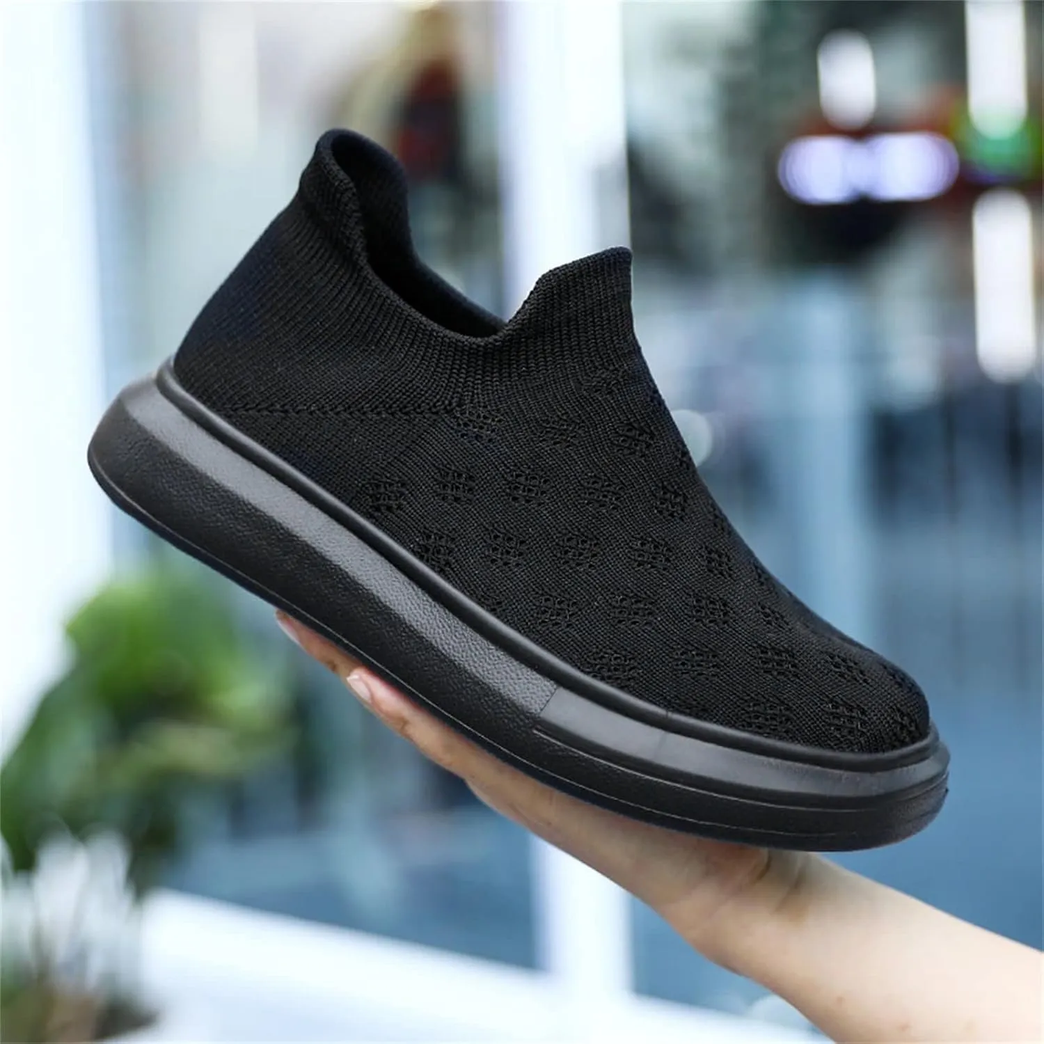 Toddler Tennis Shoes Boys Girls Slip On Casual Running Shoes Woven Breathable Soft Soled Sports Outdoor Shoes