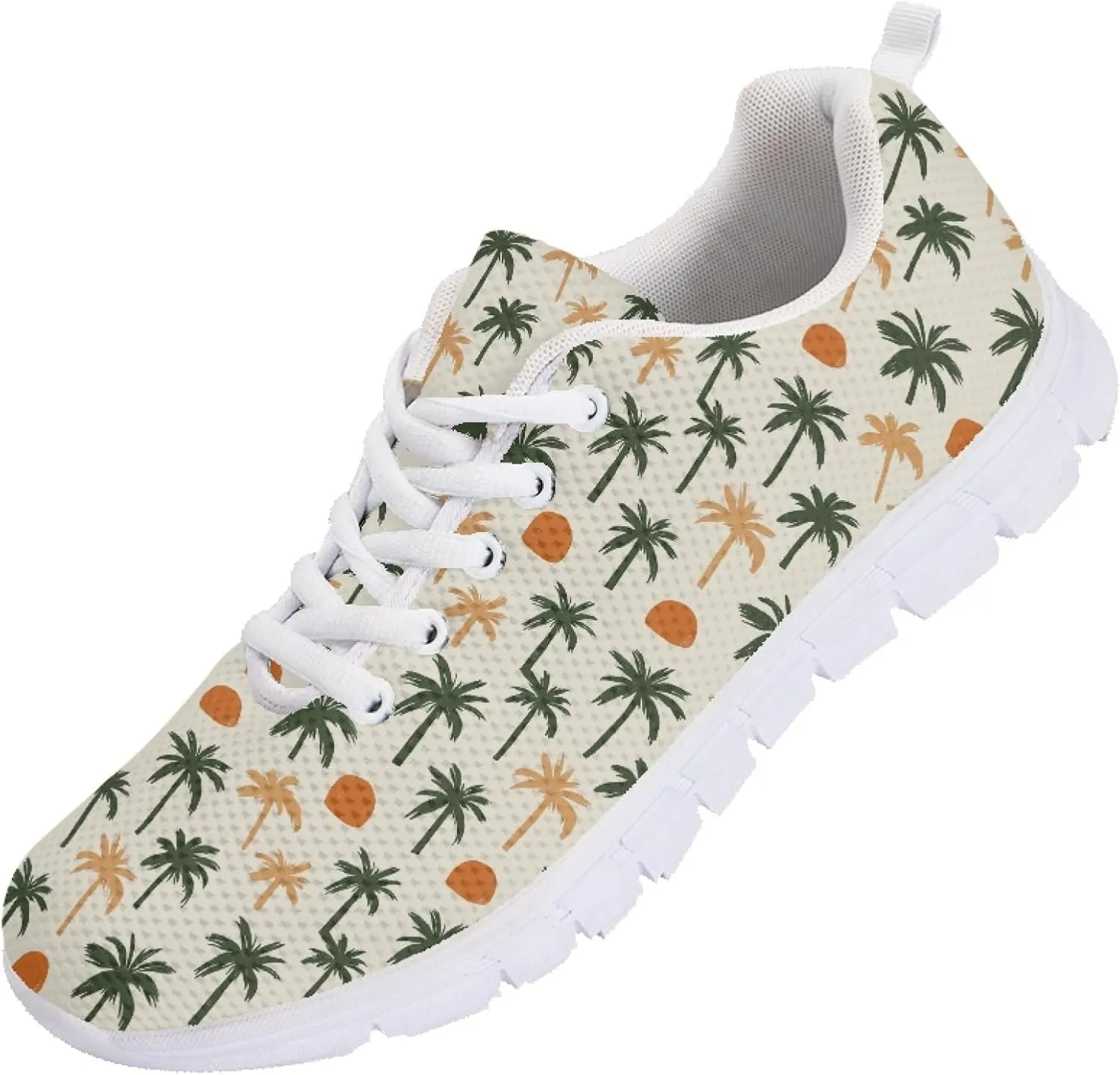 Trainer Sports Running Shoes for Women Causal Travel Sneakers Outdoor Walking Low Heel Lace up Shoe Breathable Flexible for Lady Teen Girls