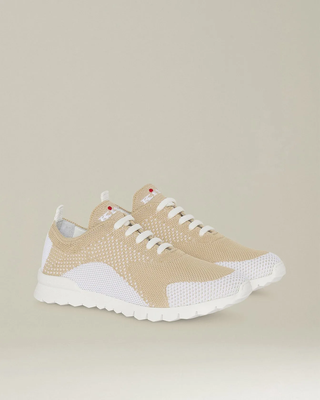 TWO-TONE KNIT FIT SNEAKERS