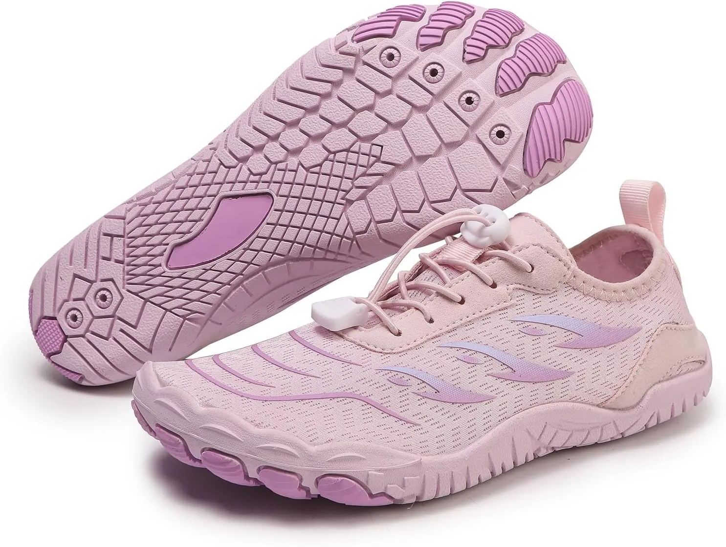 Water Shoes for Women Wide Width, Lightweight Non Slip Shoes, Barefoot Footwear Neuropathy, Grounded Footwear for Women, Zero Drop Beach Walking Shoe, Athletic Sneakers for Running Walking Hiking