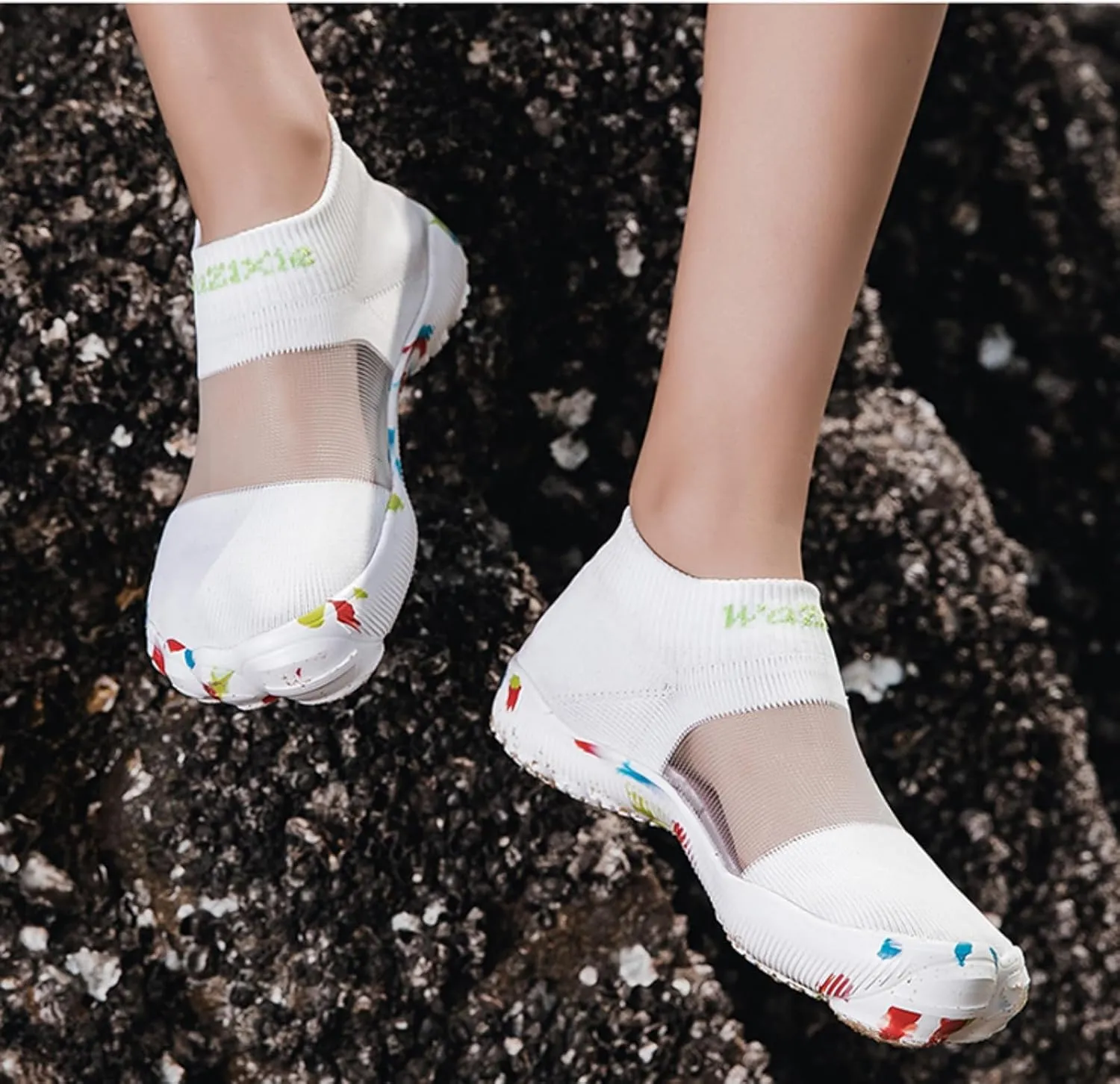 Water Shoes Women Men Barefoot Athletic Workout Gym Footwear Beach Swim Sneakers Quick Drying Boat Aqua Sport Diving Sailing Travel Fishing Quick-Dry Youth Socks Pool Kayaking Hiking Surfing