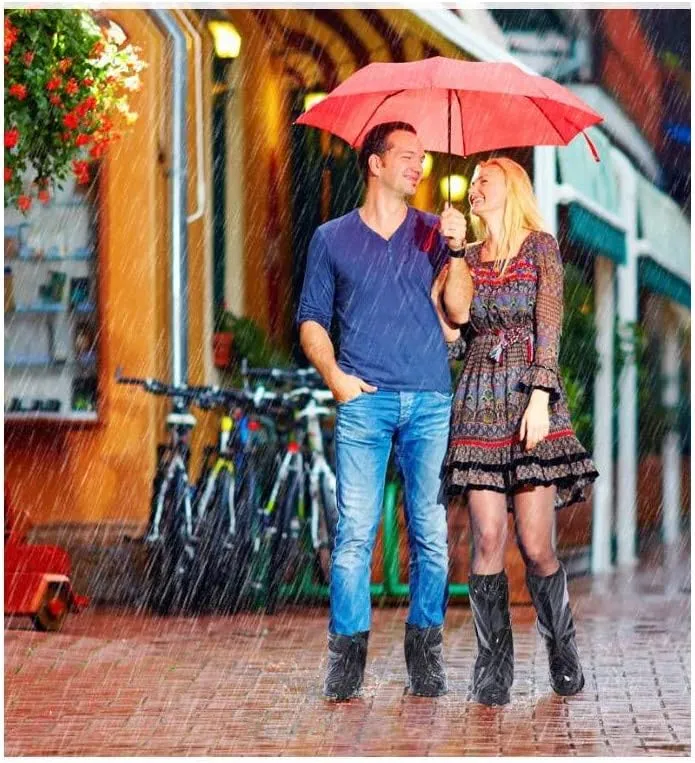 Waterproof Rain Boot Shoe Cover for Men Women