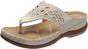 wedge sandals for women Sandals for Women Outdoors Dressy Orthopedic Comfortable Open Toe Slippers Summer Beach Sandals Outdoor Shoes