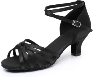 Woman Latin Dance Shoes Ladies Girls Ballroom Professional Dancing Shoes Sneaker 5/7cm Soft Sole for Dance Performance