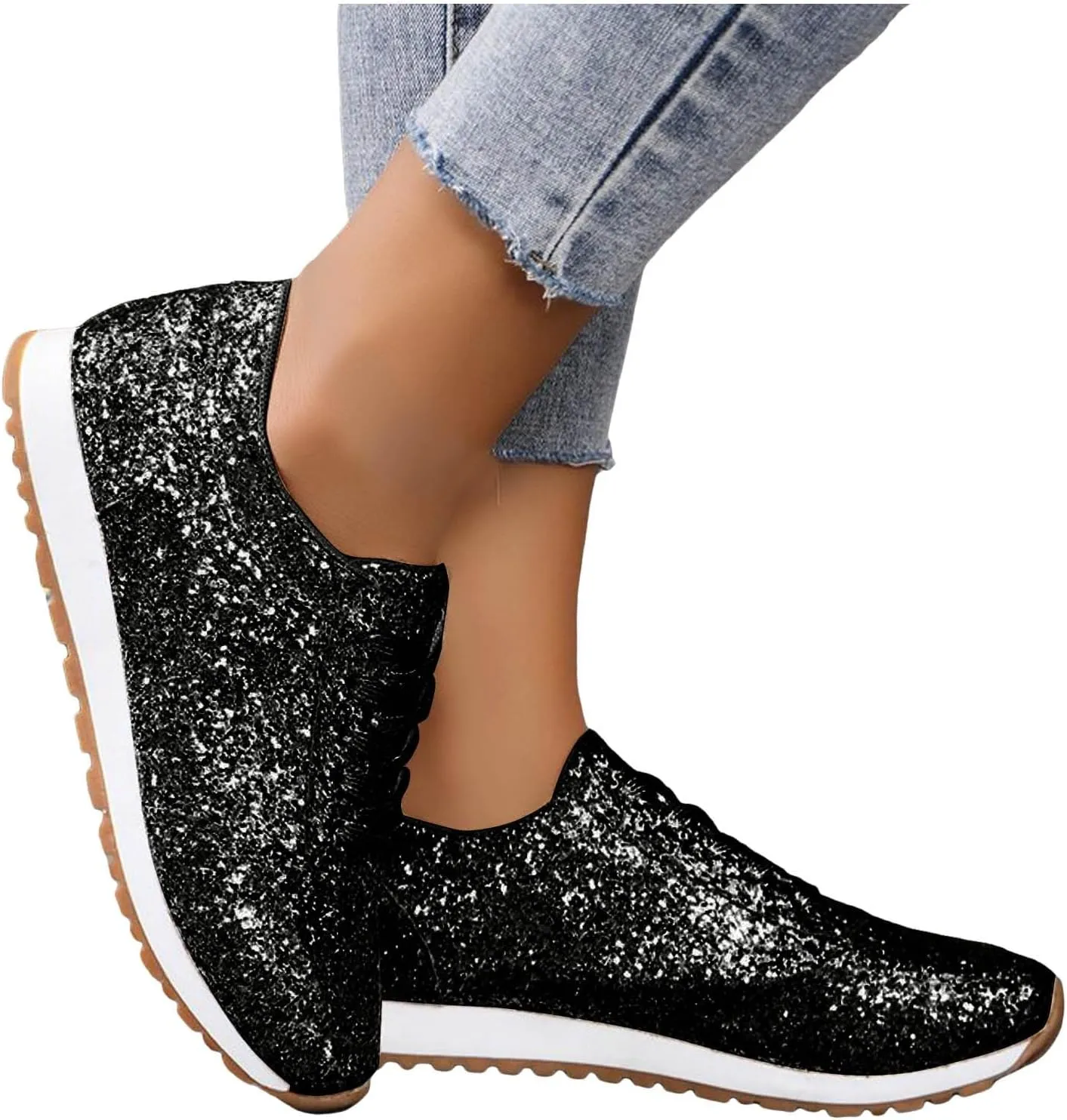 Women Walking Shoes with Arch Support Orthopedic Shoes for Women Comfortable Womens Fashion Lightweight Air Sports Walking Sneakers Breathable Gym Jogging Running Tennis Shoes