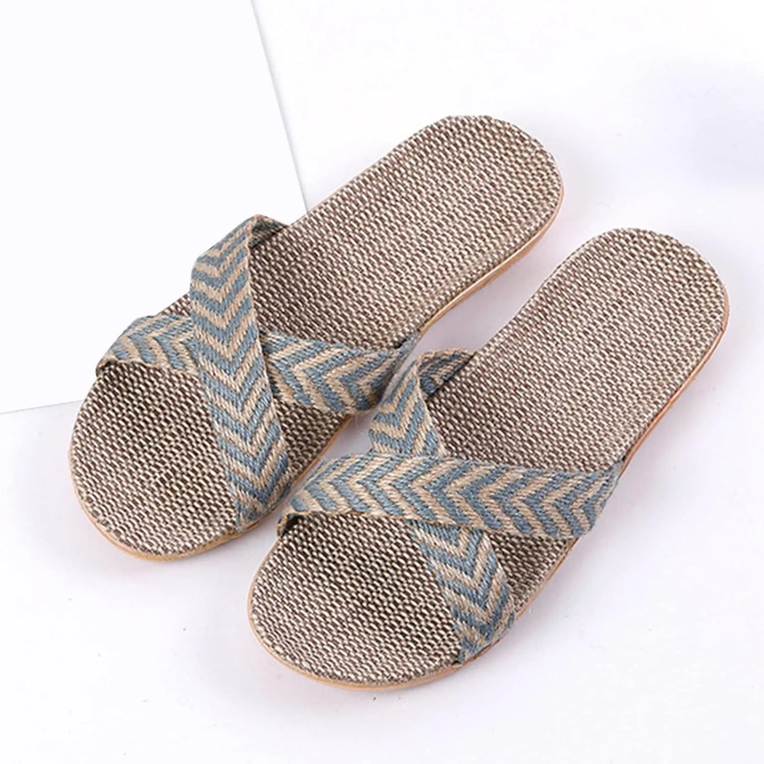 Women's Flat Sandals Womens Flat Sandals Slip on Summer Silver Flats Ankle Elastic Jeweled Bohemian Flats