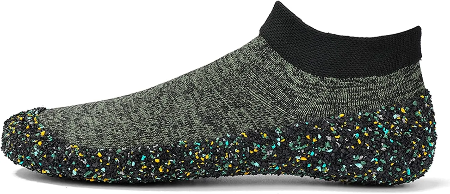 Womens Mens Barefoot Sock Shoes Non-Slip Water Shoes Portable Lightweight Breathable Surf Yoga Shoes