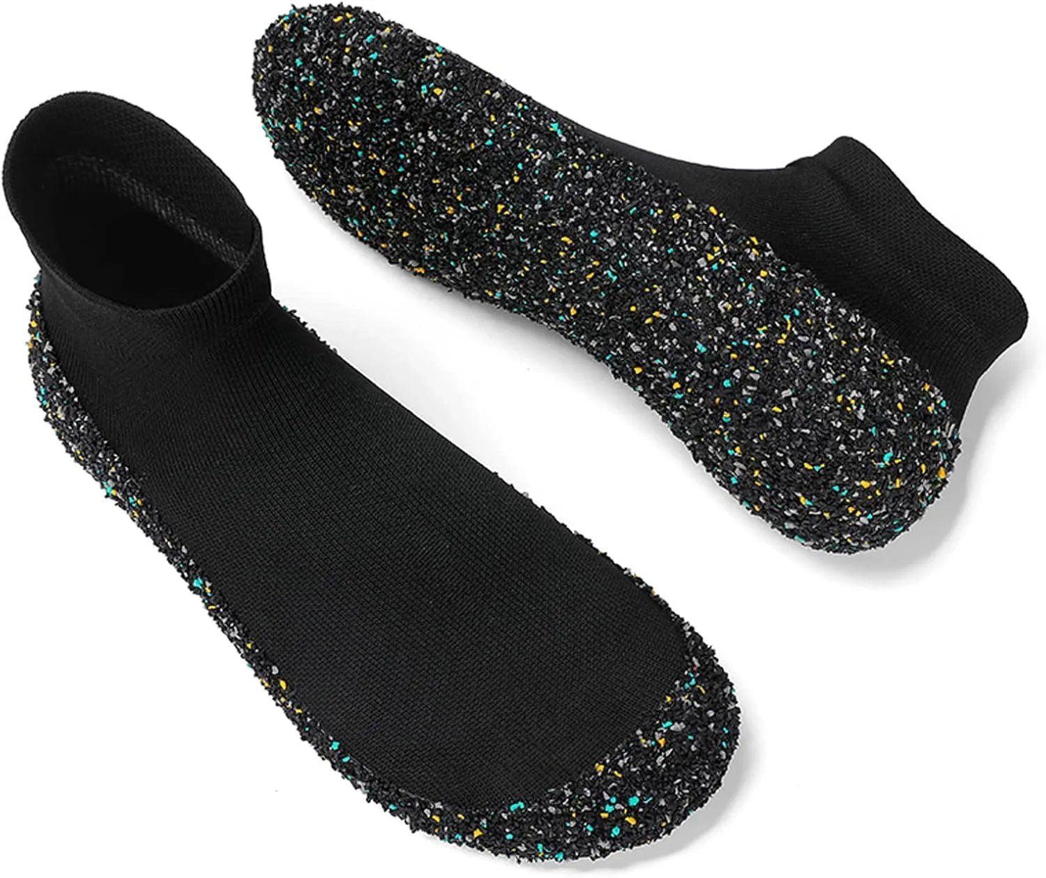 Womens Mens Barefoot Sock Shoes Non-Slip Water Shoes Portable Lightweight Breathable Surf Yoga Shoes