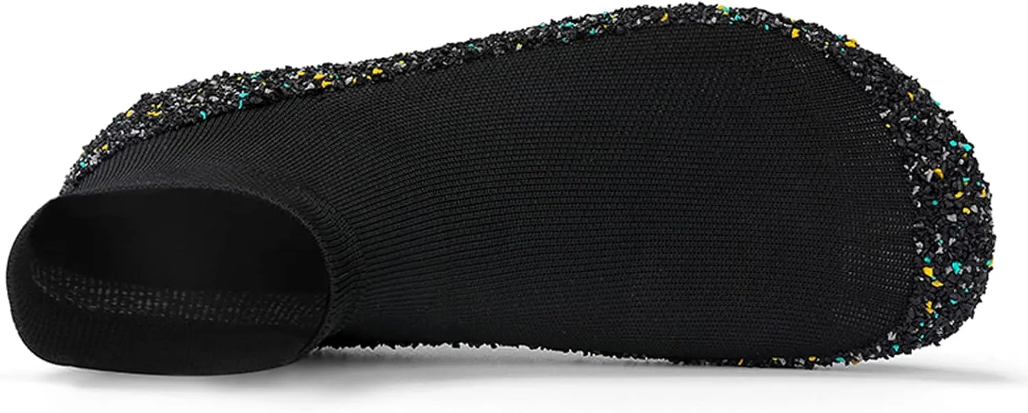 Womens Mens Barefoot Sock Shoes Non-Slip Water Shoes Portable Lightweight Breathable Surf Yoga Shoes