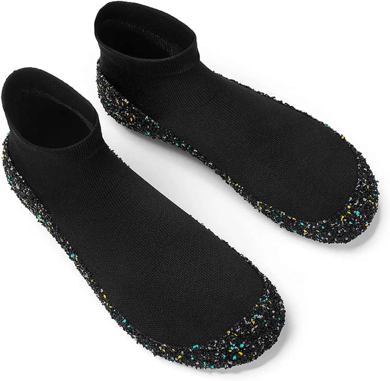 Womens Mens Barefoot Sock Shoes Non-Slip Water Shoes Portable Lightweight Breathable Surf Yoga Shoes