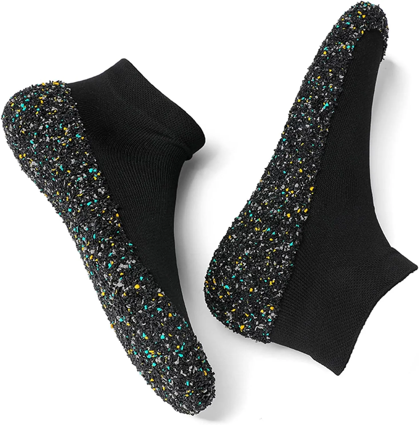 Womens Mens Barefoot Sock Shoes Non-Slip Water Shoes Portable Lightweight Breathable Surf Yoga Shoes