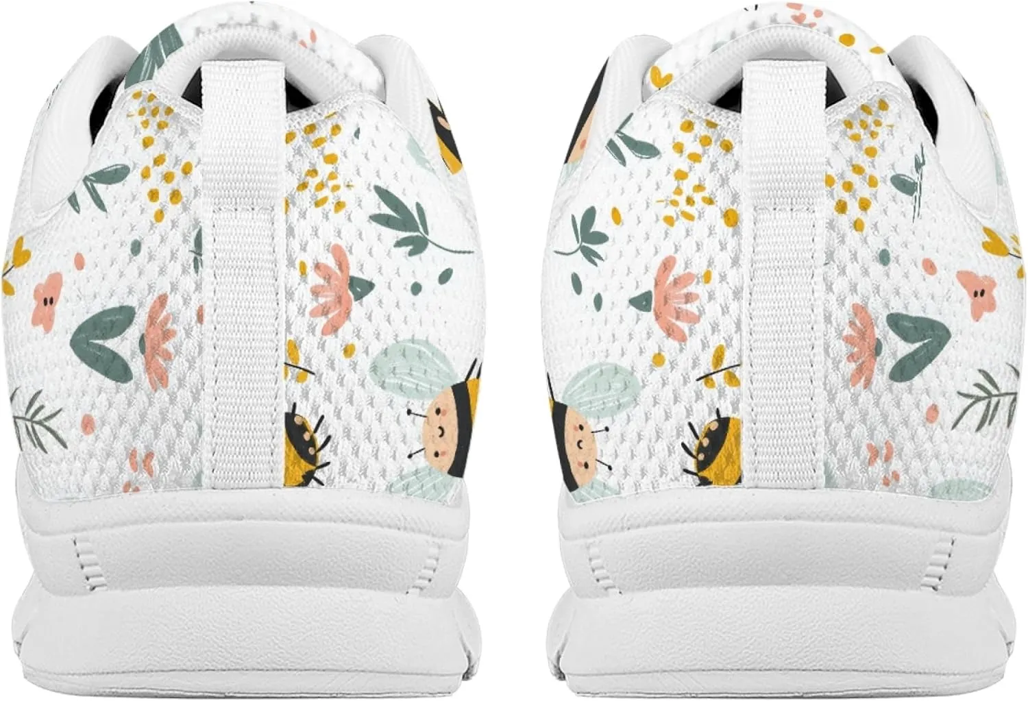 Womens Sports Shoes Trainer Running Travel Sneaker Causal Walking Low Heel Lace Up Breathable Flexible Sneakers for Adults Teens
