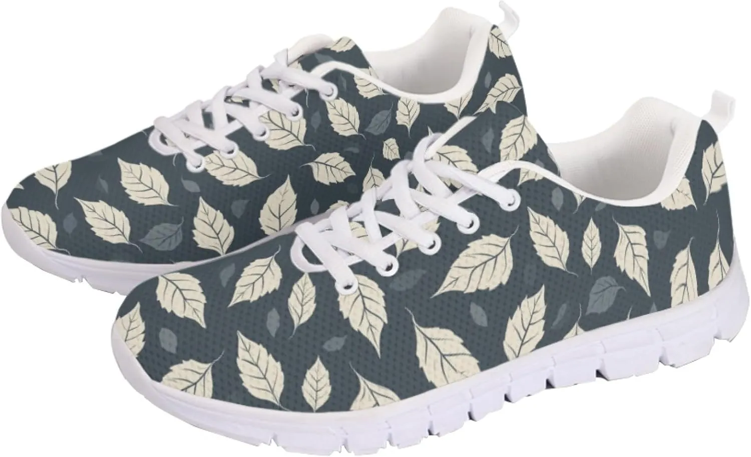 Womens Sports Shoes Trainer Running Travel Sneaker Causal Walking Low Heel Lace Up Breathable Flexible Sneakers for Adults Teens