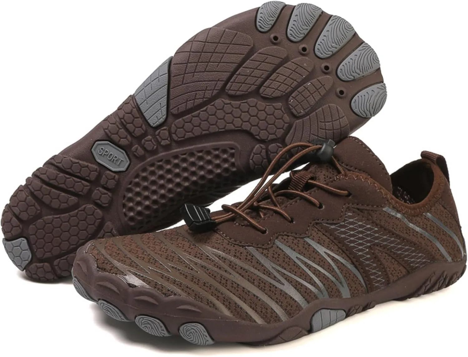 Zureto Barefoot Shoes Women, Hike Grounded Barefoot Footwear Shoes for Womens & Men with Neuropathy